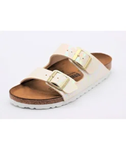Femme L'Empreinte Chaussures BIRKENSTOCK ARIZONA SHINY SNAKE