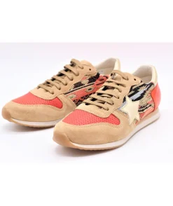 Femme L'Empreinte Chaussures COCO ABRICOT BASKETS CHRISTA V0658