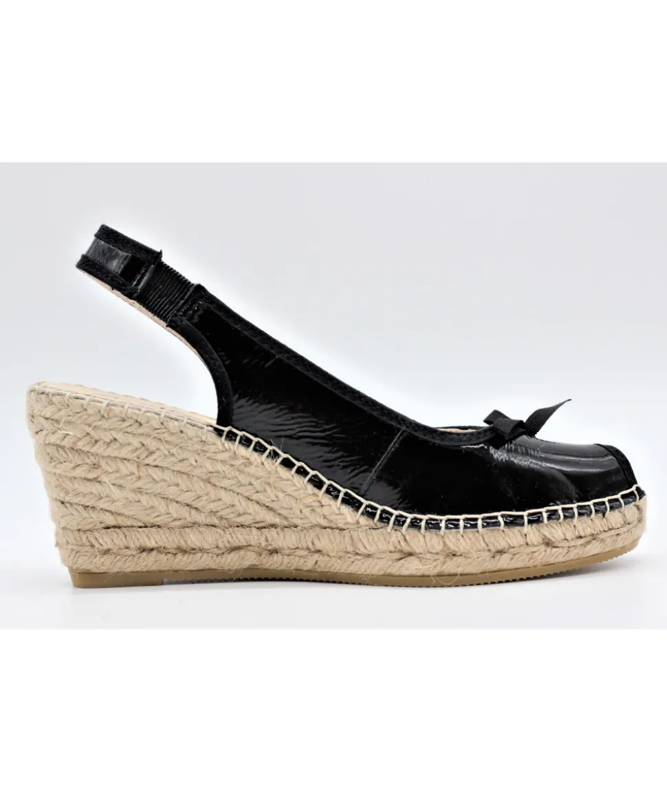 Femme L'Empreinte Chaussures LA MAISON DE L'ESPADRILLE 905 VERNIS