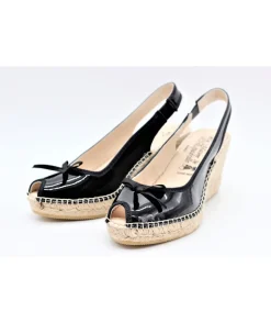 Femme L'Empreinte Chaussures LA MAISON DE L'ESPADRILLE 905 VERNIS