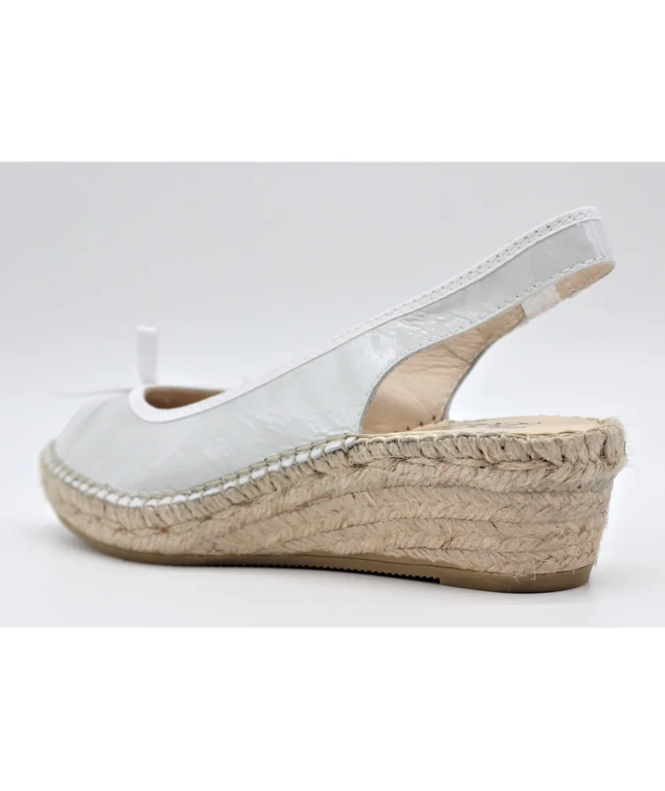 Femme L'Empreinte Chaussures LA MAISON DE L'ESPADRILLE 905 TALON BAS VERNIS