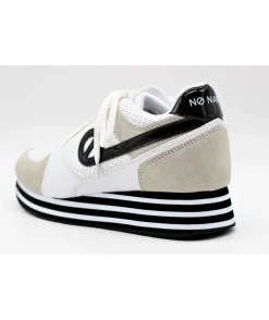 Femme L'Empreinte Chaussures NO NAME PARKO JOGGER WHITE / WHITE