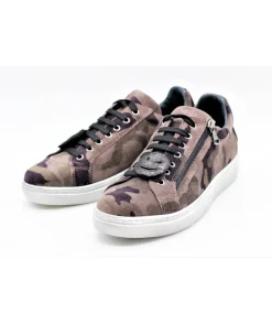 Femme L'Empreinte Chaussures REQINS SIGRID BASKETS ARMY STAR KAKI